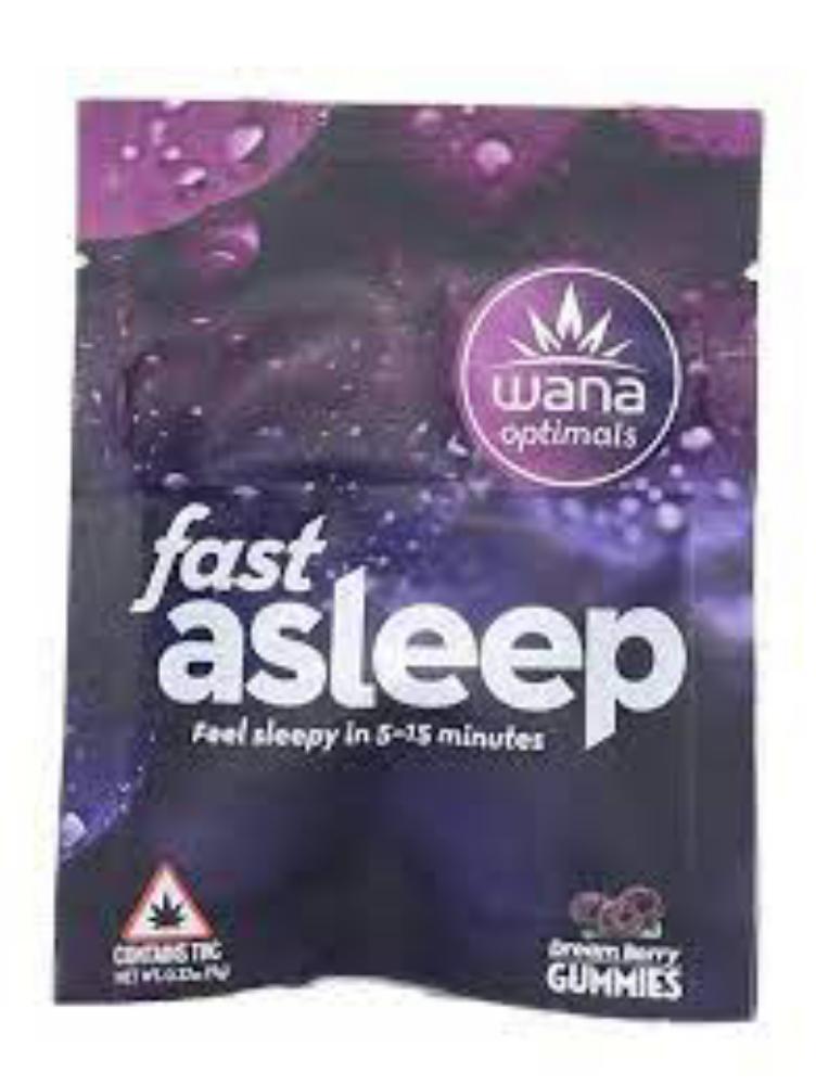 Wana Fast Asleep Dream Berry Gummies 2pk (10mg) - Tree House Craft ...