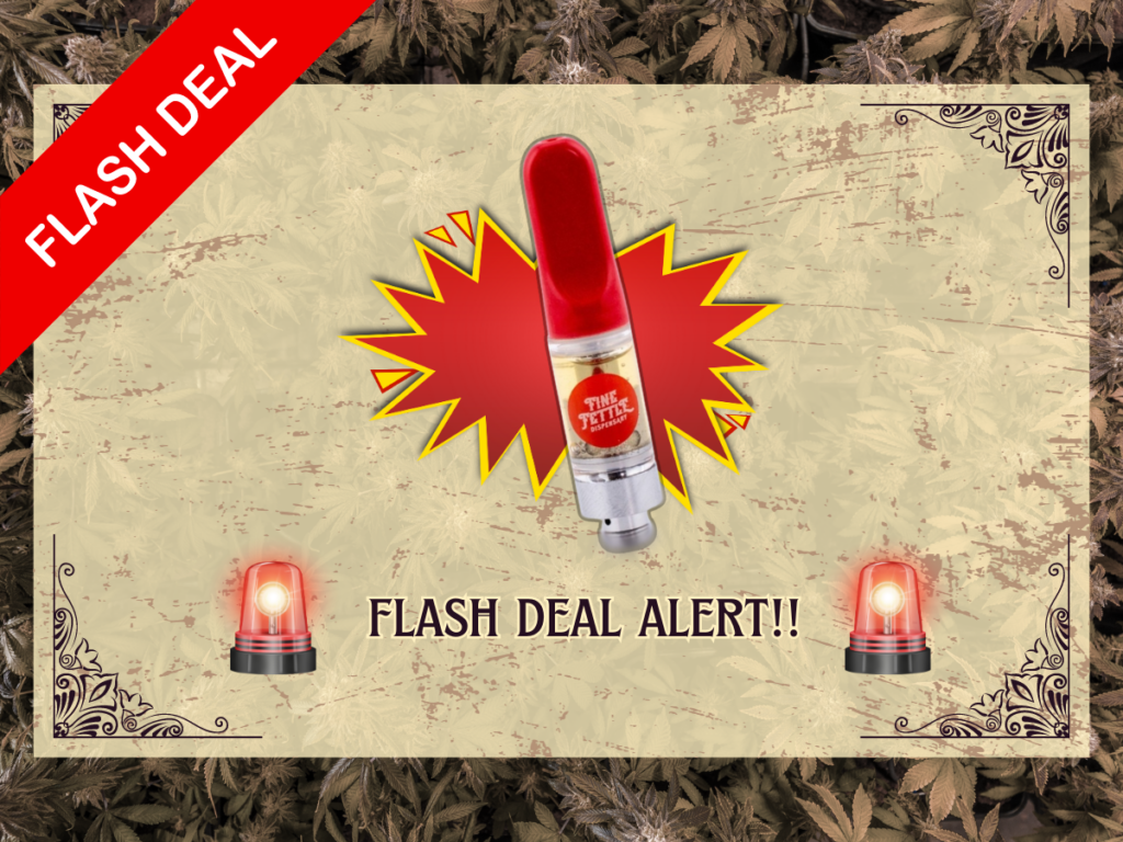 Flash Deal on Fine Fettle live resin vape