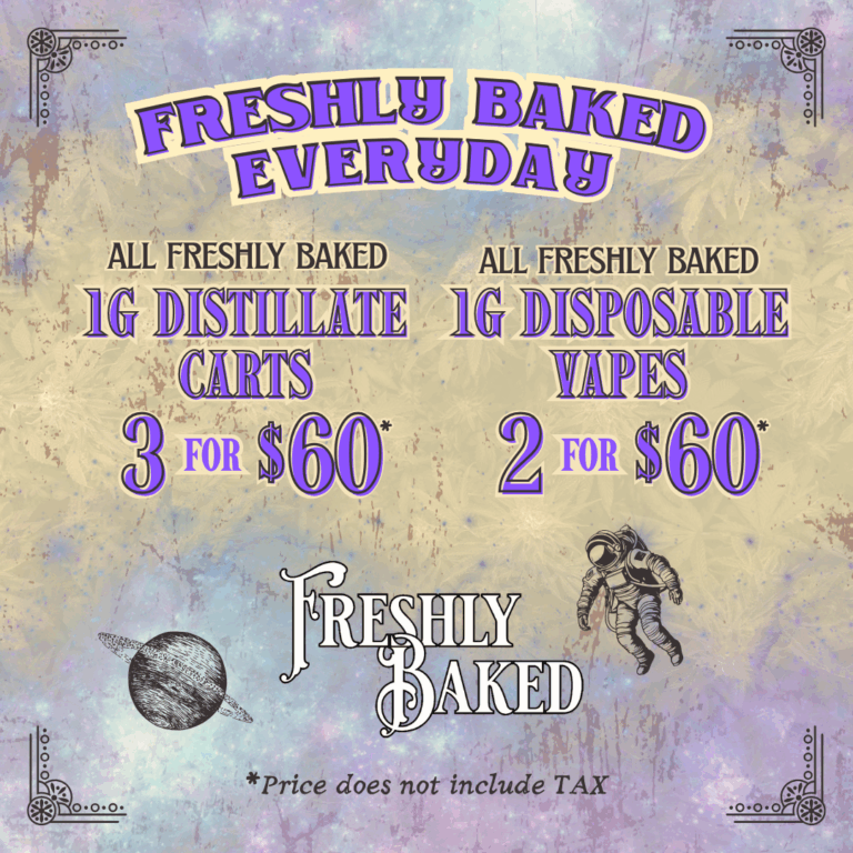 Freshly Baked daily deal at Tree House craft cannabis